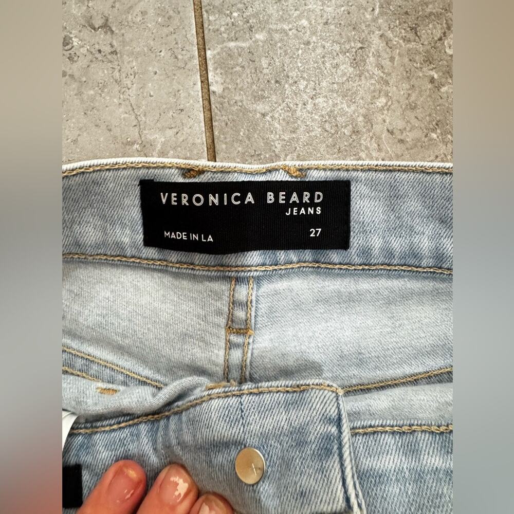 Veronica Beard  High Rise Carly Kick Flare Jeans, size 27 - Picture 8 of 9